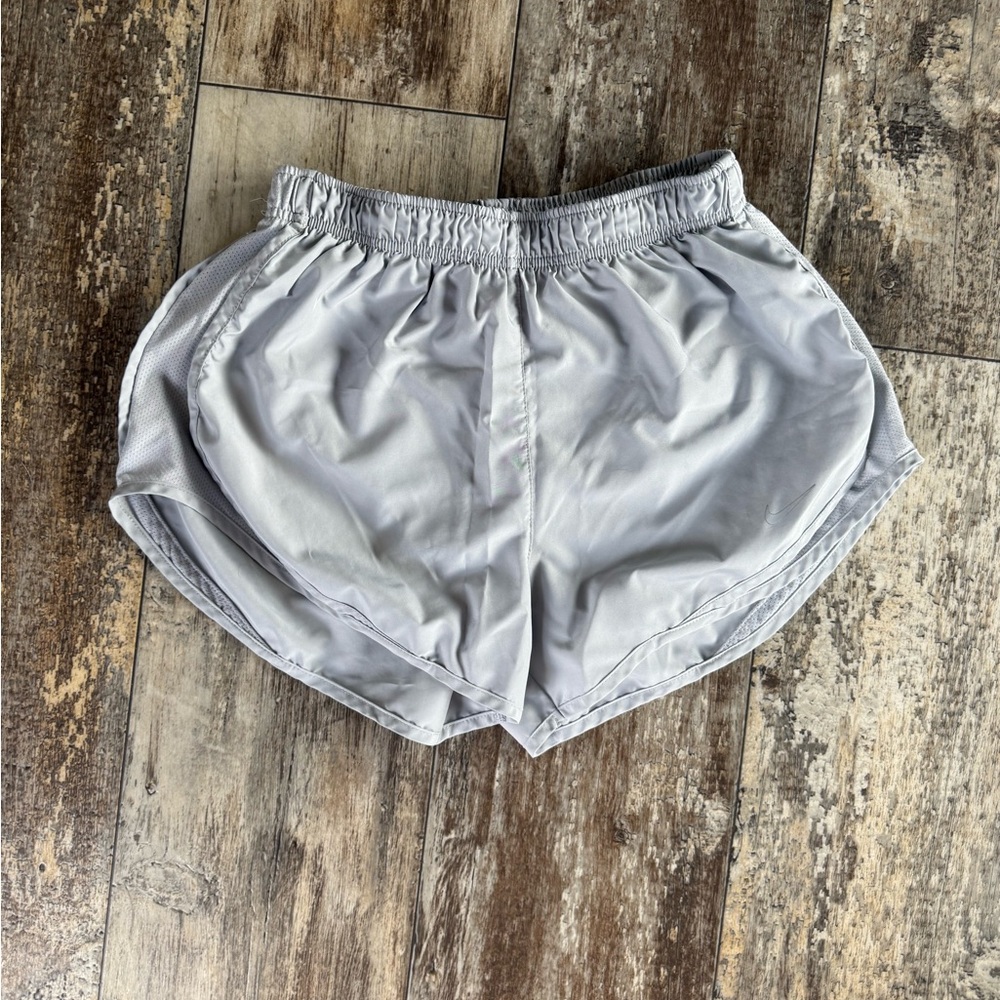2 for $10 sale: Nike dri-fit lined gray performance / running shorts - M